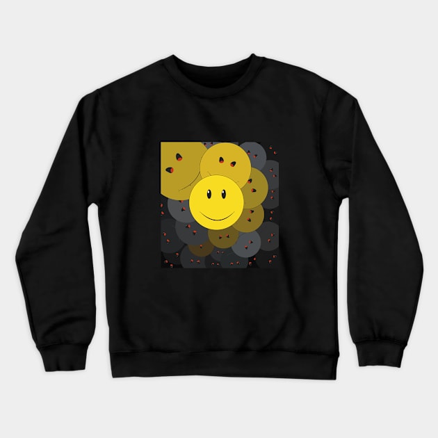 Good and Evil Emotions Crewneck Sweatshirt by MonkeyFingersArts